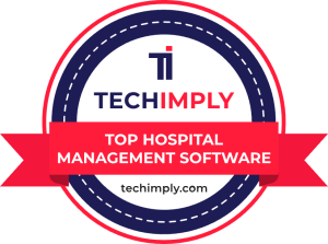 TechImply Top Hospital Management Software badge for oeHealth